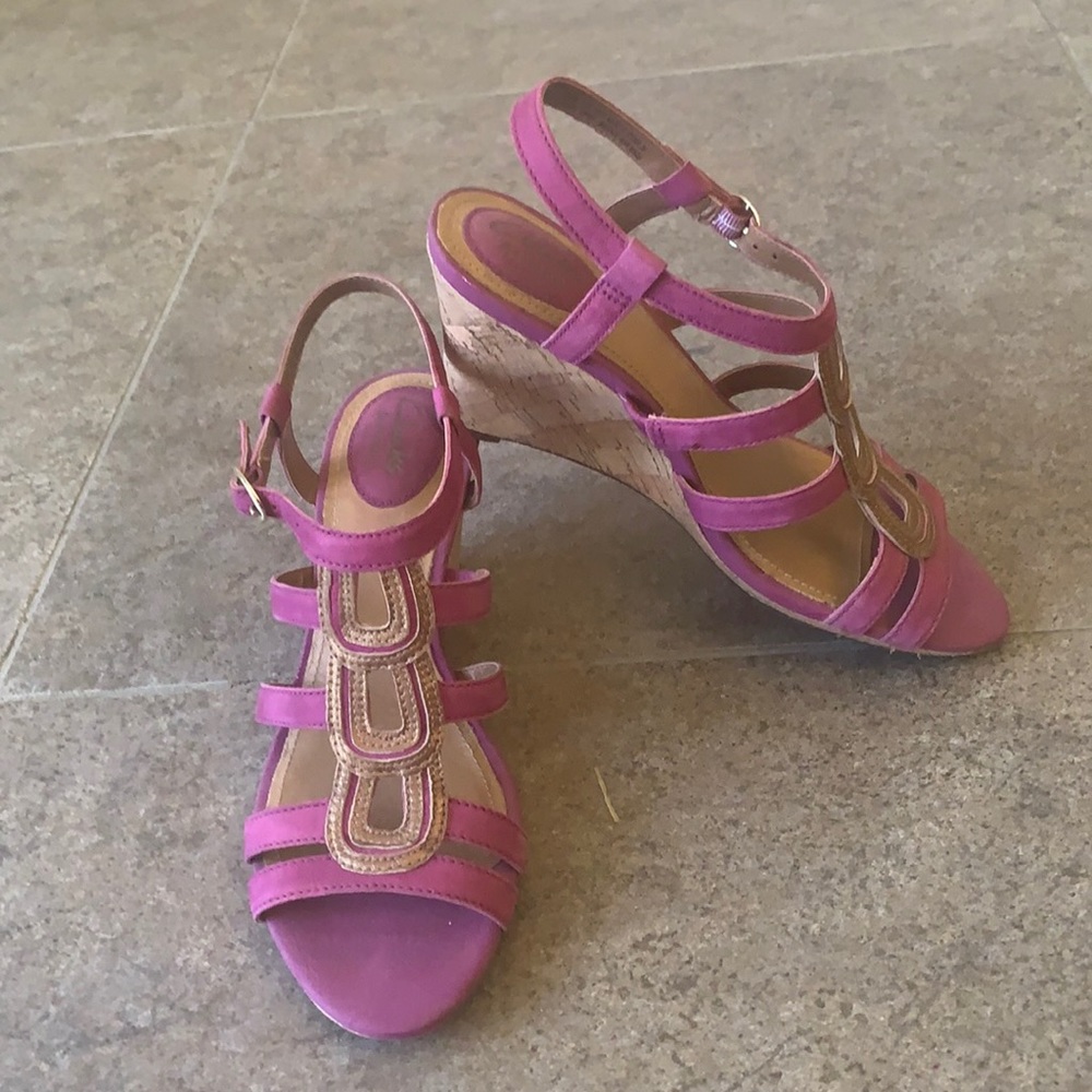 Clarks espadrille sandals